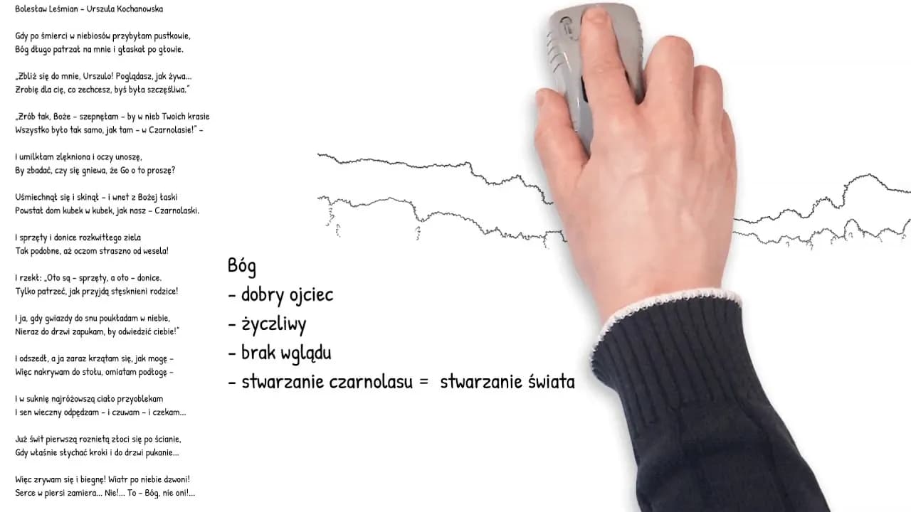 "Urszula Kochanowska" Leśmiana: Ziemska miłość silniejsza niż raj?