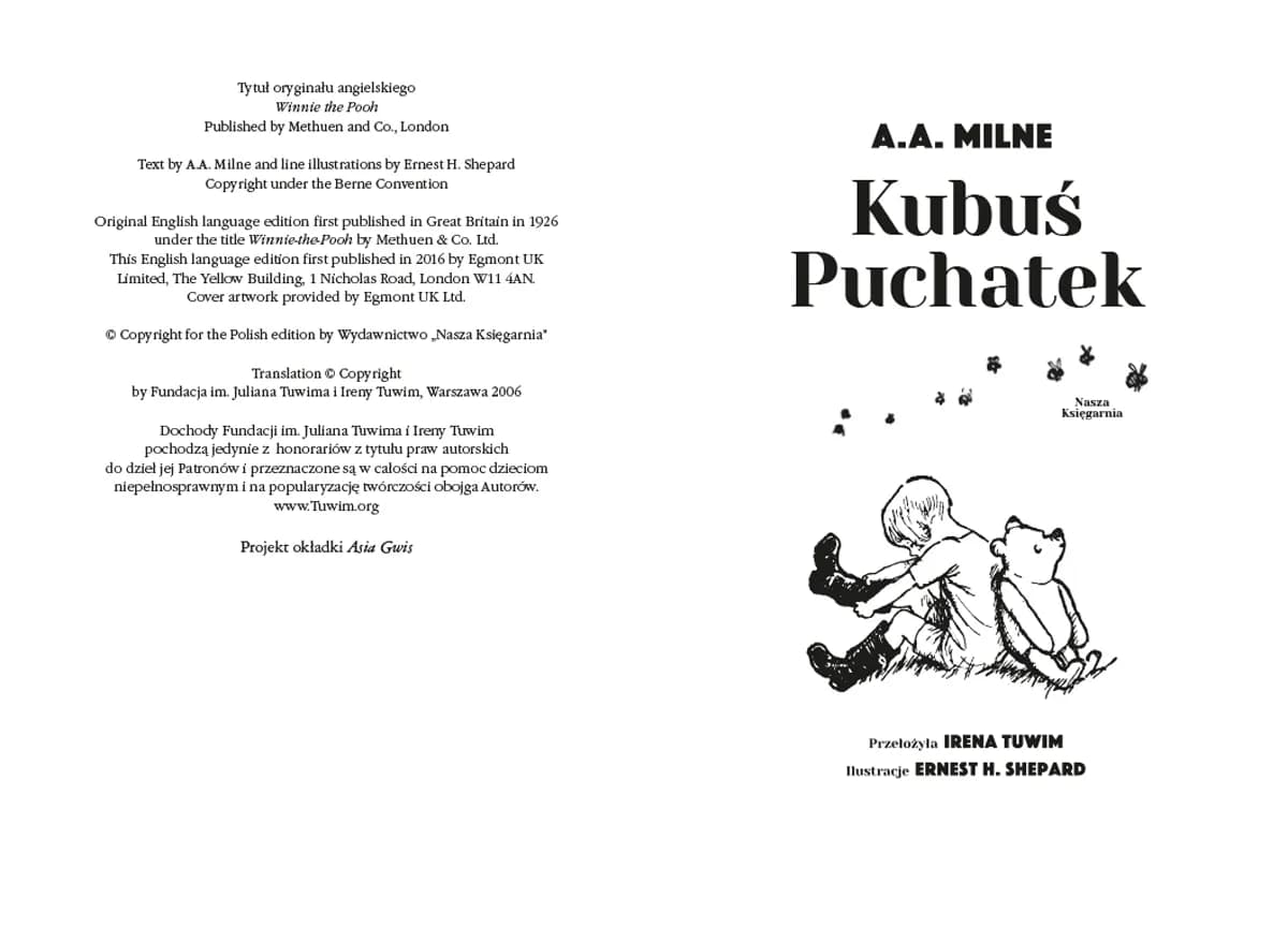 Autor Kubusia Puchatka: Milne, Shepard i Tuwim pełna historia
