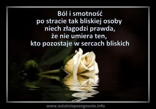 Spoczywaj w pokoju: Wiersze i cytaty na pożegnanie bliskich